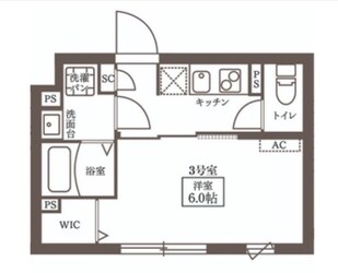 PRATIQUE Yoyogi（プラティーク代々木）の物件間取画像